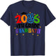 4th Fourth Grade Graduate 2026 Graduation Class of 2026 Kids T-Shirt - T-Shirt | Navy