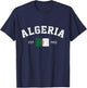 Algeria Est. 1962 Algerian Flag Independence Day T-Shirt - T-Shirt | Navy