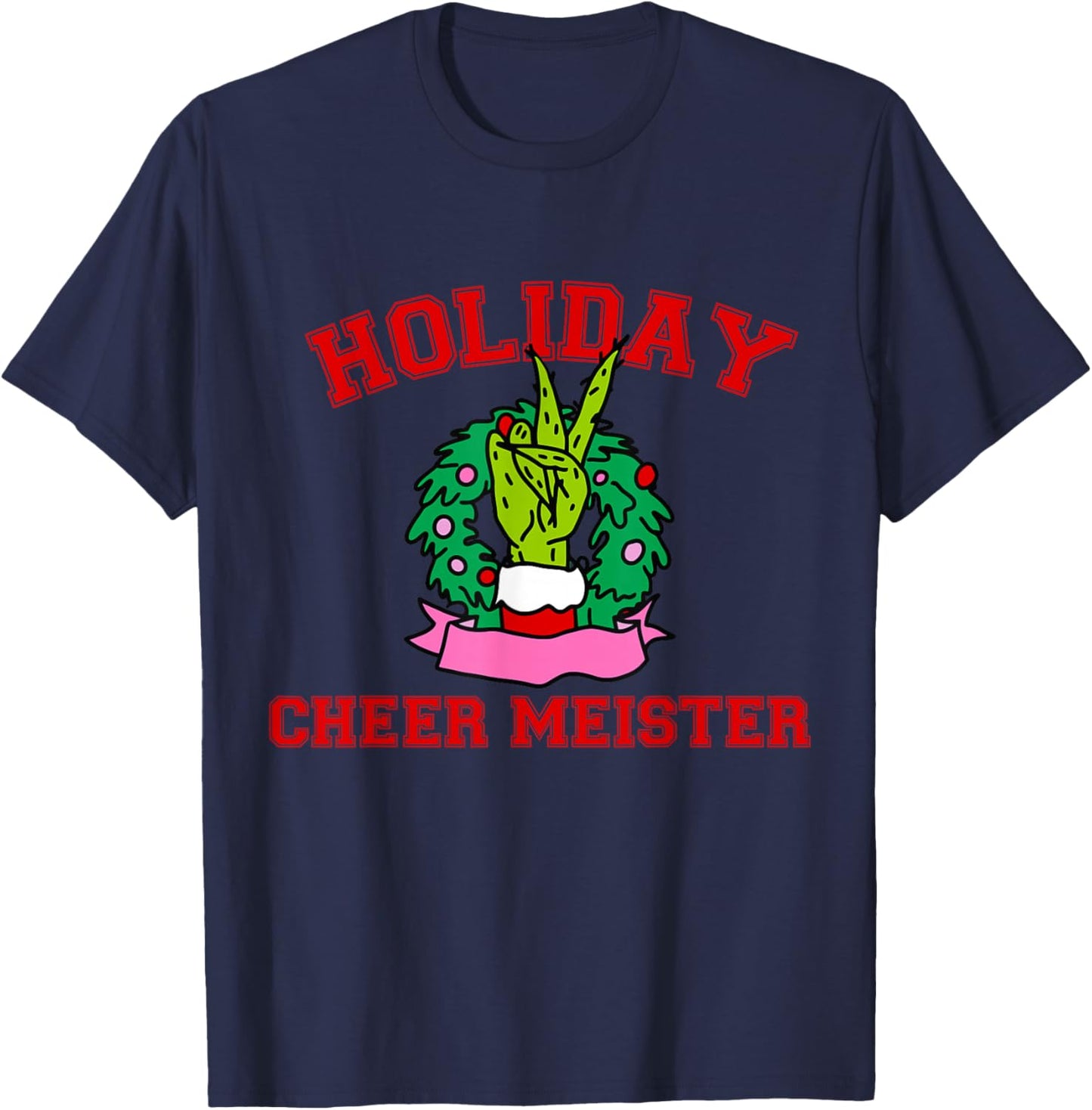 Holiday Cheer Meister Apparel T-Shirt - T-Shirt | Navy