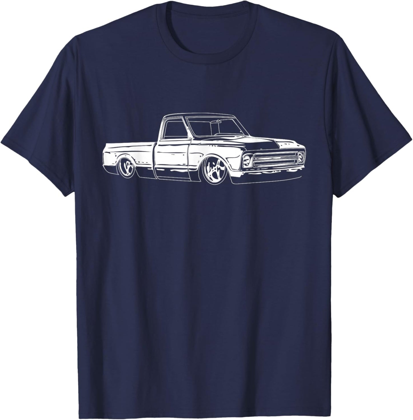Classic 1967 C10 Truck C10 Truck Custom 10 T-Shirt - T-Shirt | Navy