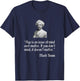 Mark Twain Shirt Mark Twain Age Quote T-Shirt - T-Shirt | Navy