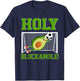 Holy Blockamole Avocado Soccer Goalkeeper Soccer Goalie T-Shirt - T-Shirt | Navy