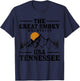 Great Smoky Mountains Tennessee Hiking TN Vintage T-Shirt - T-Shirt | Navy