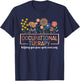 Occupational Therapy -OT Therapist OT Month design idea T-Shirt - T-Shirt | Navy