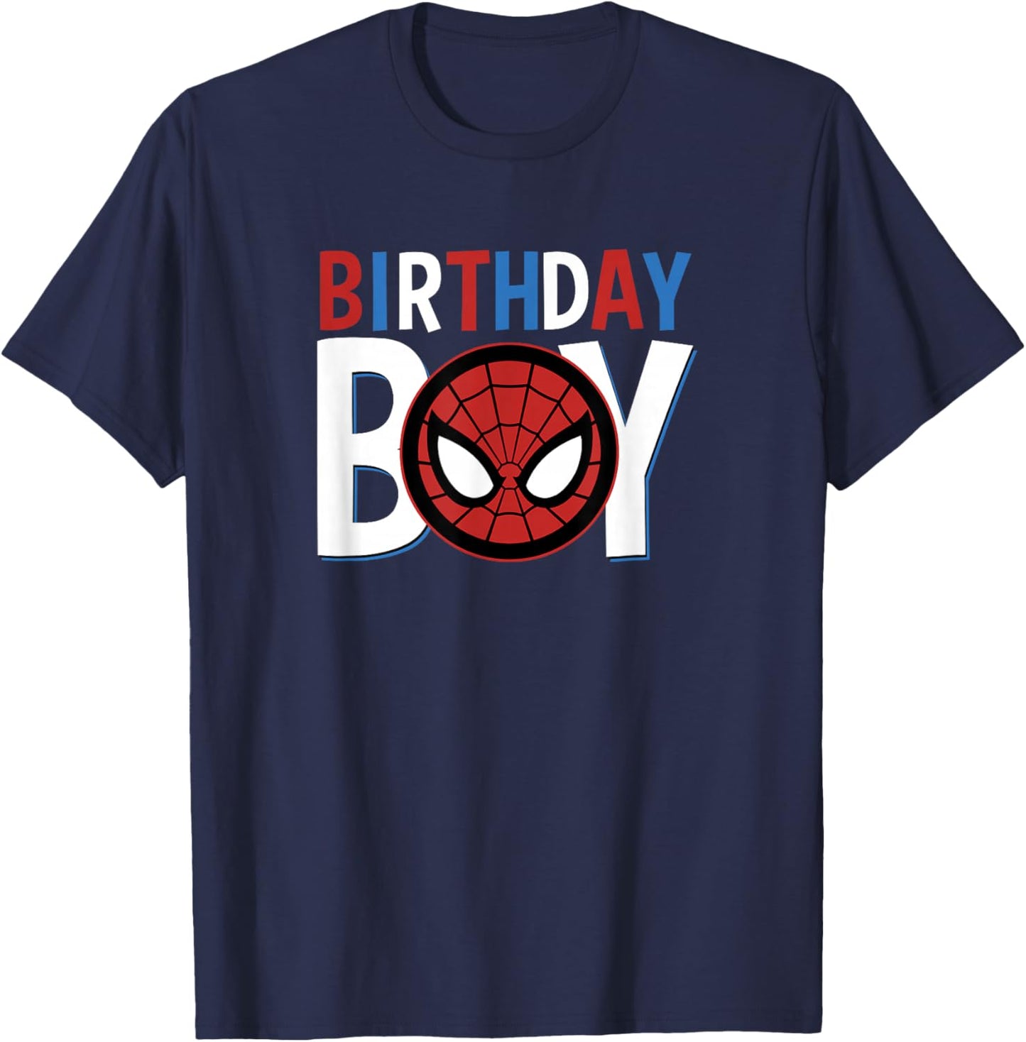 Marvel Avengers Classic Spider-Man Birthday Boy T-Shirt - T-Shirt | Navy