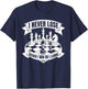 I Never Lose Chess Player Funny Chess Pieces Game Chessboard T-Shirt - T-Shirt | Navy