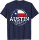 Austin Texas The Live Music Capital of the World Souvenir T-Shirt - T-Shirt | Navy