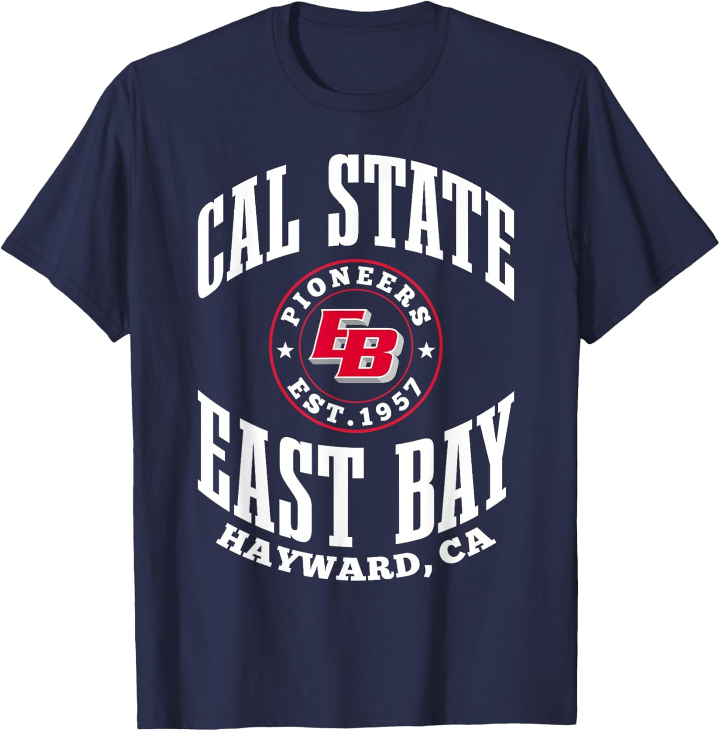 Cal State East Bay Hayward, CA EB Pioneers Est. 1957 T-Shirt - T-Shirt | Navy