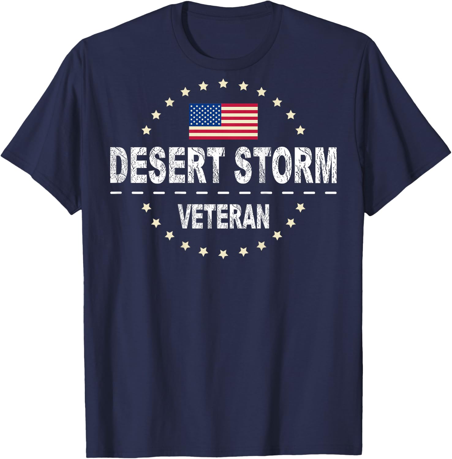Operation Desert Storm Veteran T-Shirt - T-Shirt | Navy