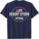 Operation Desert Storm Veteran T-Shirt - T-Shirt | Navy