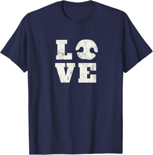 Love Canine Scent Work - K9 Sniffer Dog NoseWork Lover T-Shirt - T-Shirt | Navy