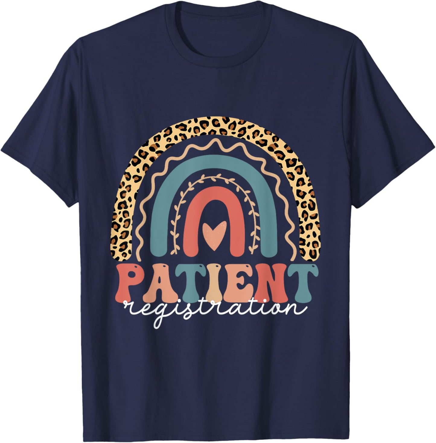 Patient Registration Registrar Emergency Department Hospital T-Shirt - T-Shirt | Navy