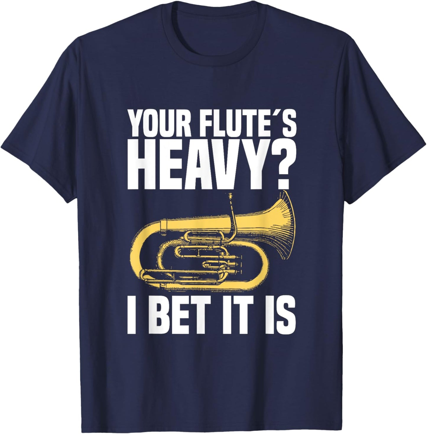 Euphoniumist Marching Band Director Brass Euphonium T-Shirt - T-Shirt | Navy
