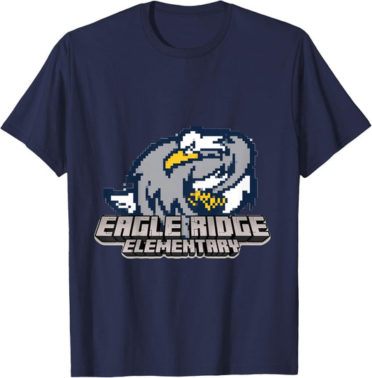 Eagle Ridge Pixel T-Shirt - T-Shirt | Navy