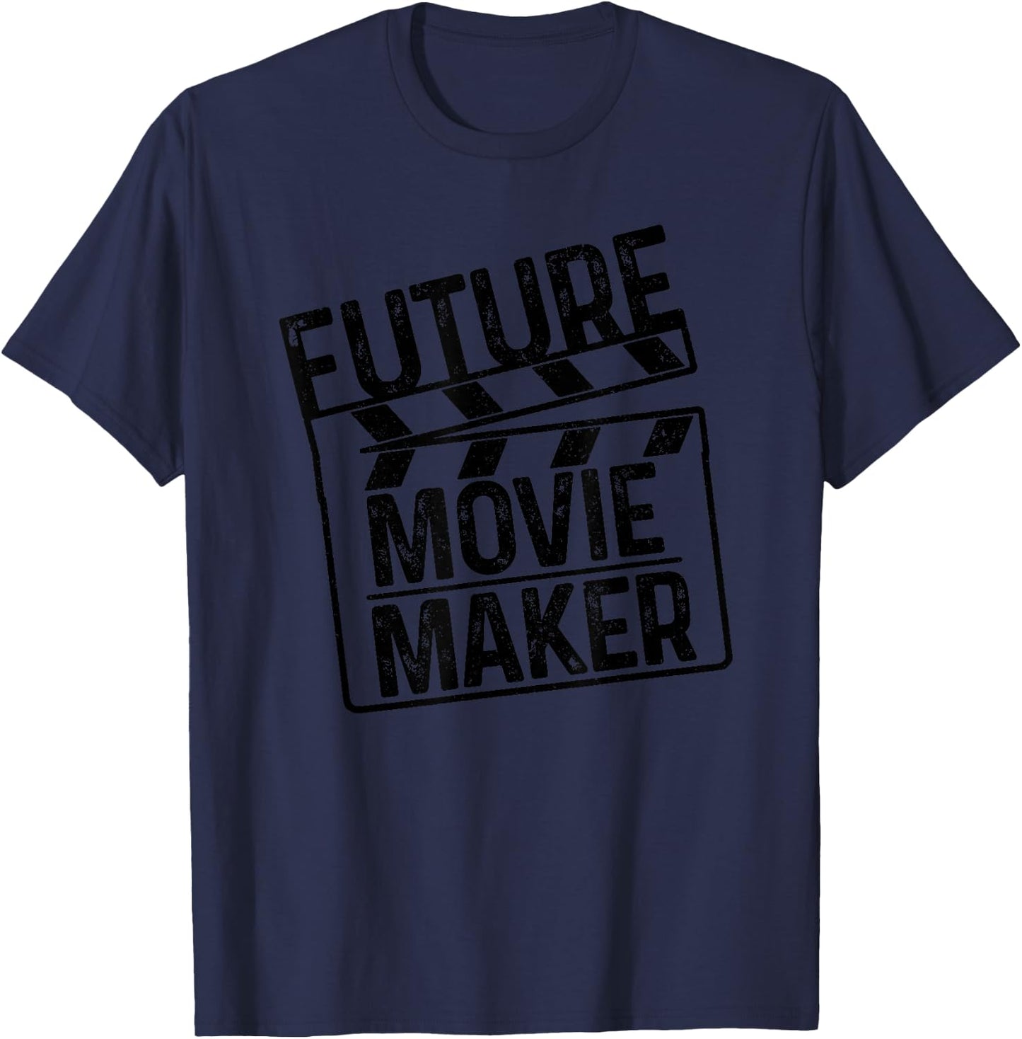 Future Movie Director Film Making Filmmaker Funny Gift T-Shirt - T-Shirt | Navy