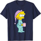 The Simpsons Baby Lisa Ready For Bed T-Shirt - T-Shirt | Navy