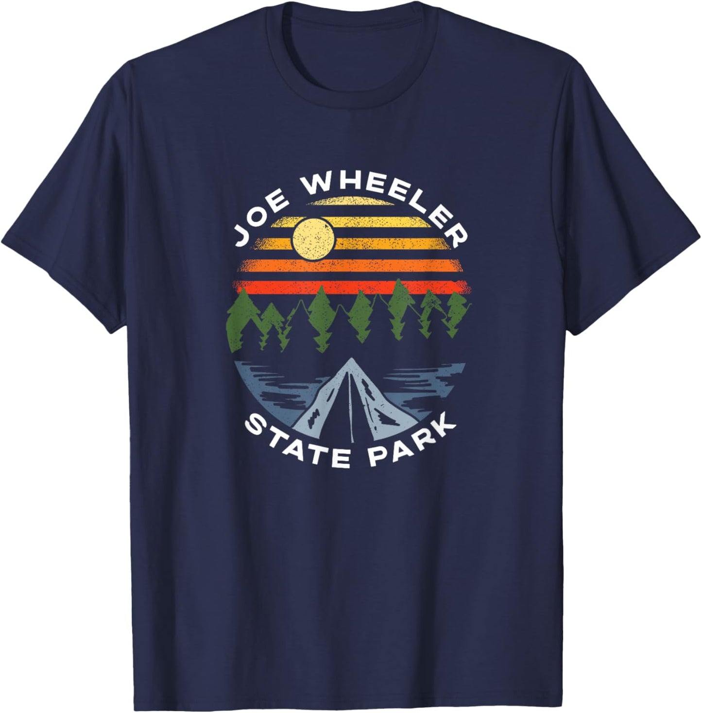 Joe Wheeler State Park Alabama Forest Vacation Souvenir T-Shirt - T-Shirt | Navy