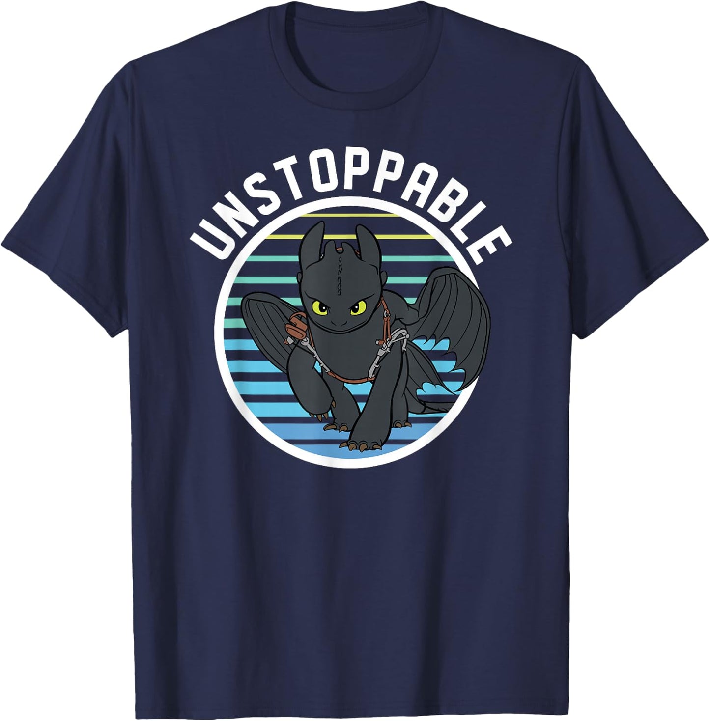 How to Train Your Dragon 3 Toothless Shirt T-Shirt - T-Shirt | Navy