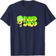 Power Puff Girls Mojo JoJo Street Art Evil Hood Graffiti T-Shirt - T-Shirt | Navy