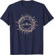 Crown Of Thorns Jesus Christ Christian Catholic Prayer Gift T-Shirt - T-Shirt | Navy