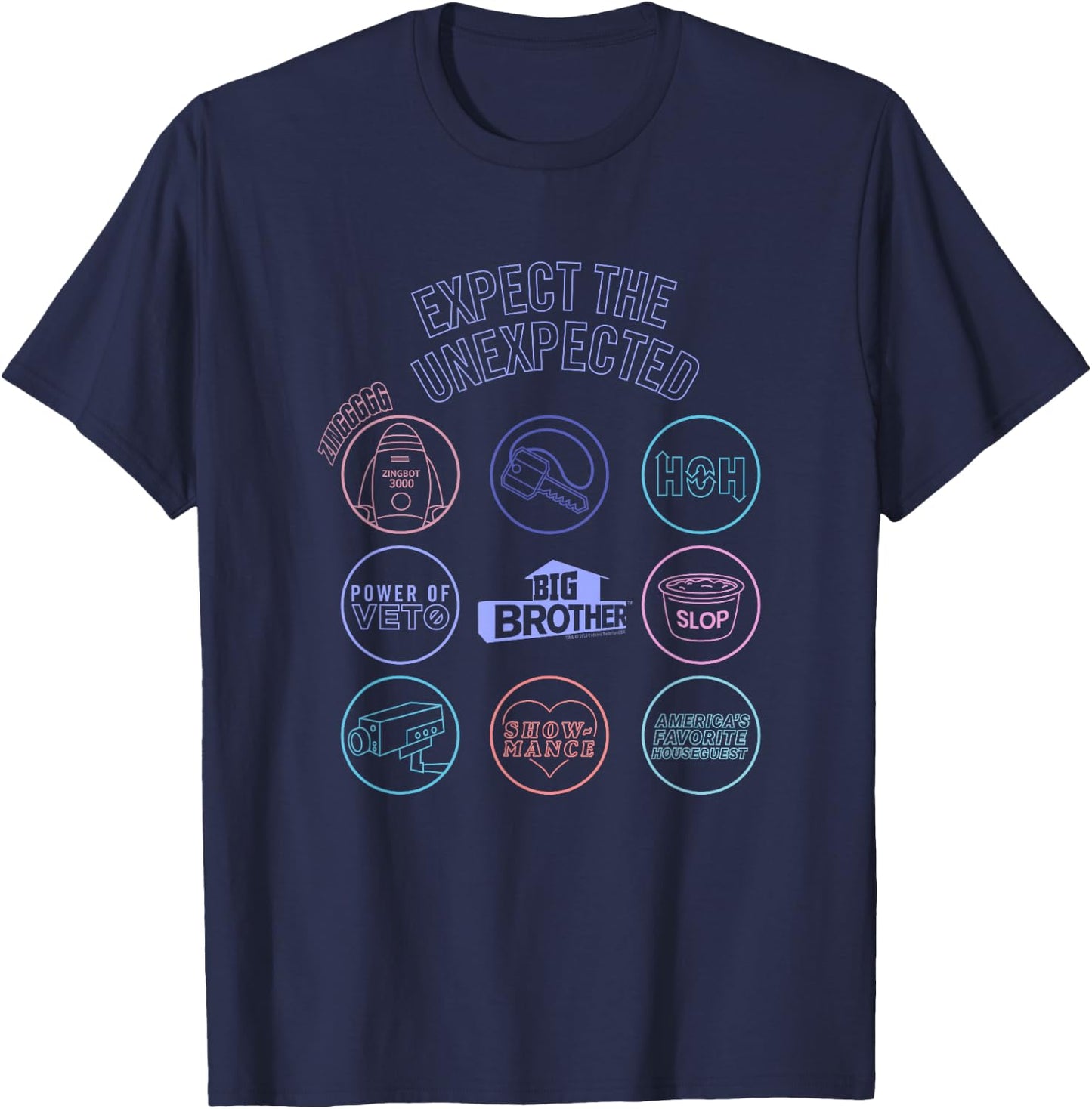 Big Brother Logo Mash Up T-Shirt - T-Shirt | Navy