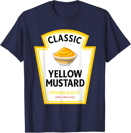 Yellow Mustard Funny Condiment Costume Party Matching