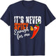 It's Never Spicy Enough For Me Spicy Pepper Chili Food T-Shirt - T-Shirt | Navy