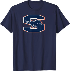 Sachse Mustangs T-Shirt - T-Shirt | Navy