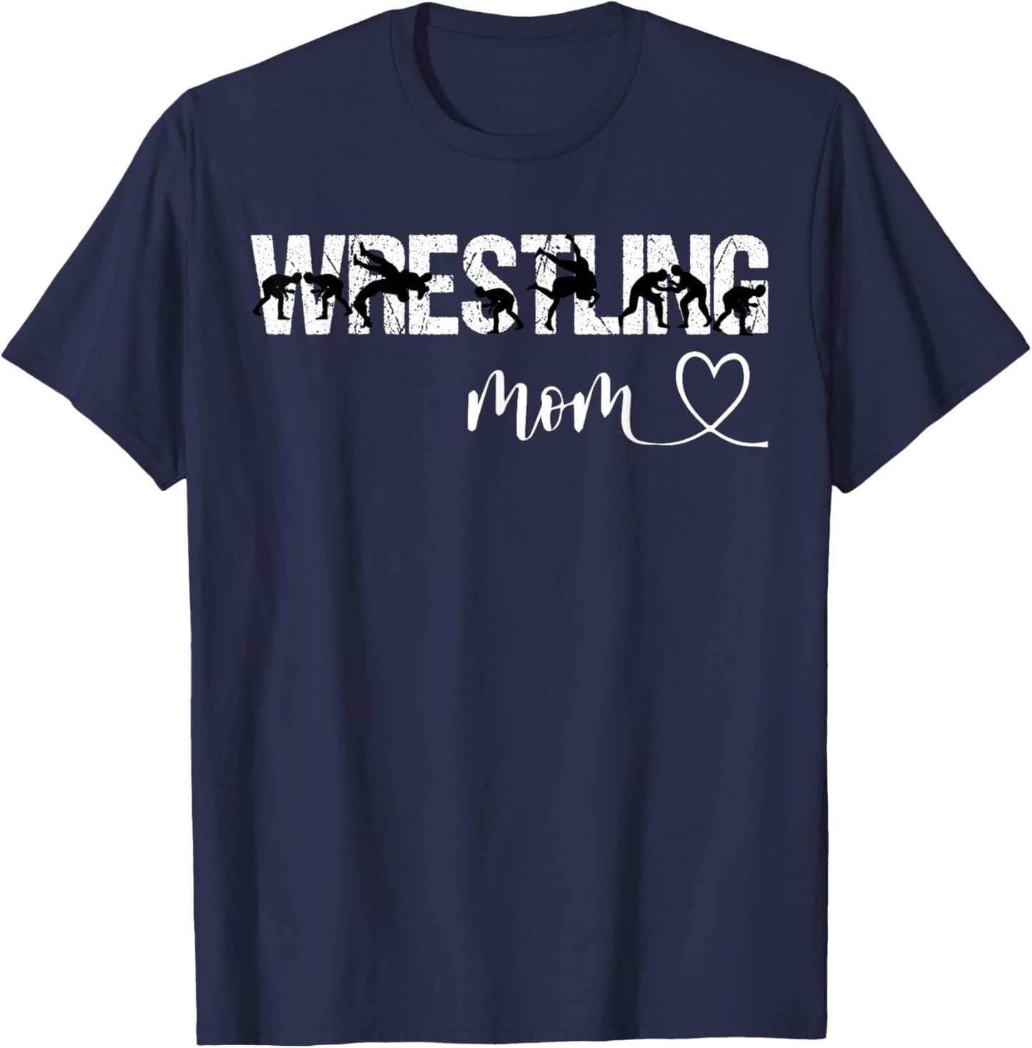Wrestling mom T-Shirt - T-Shirt | Navy