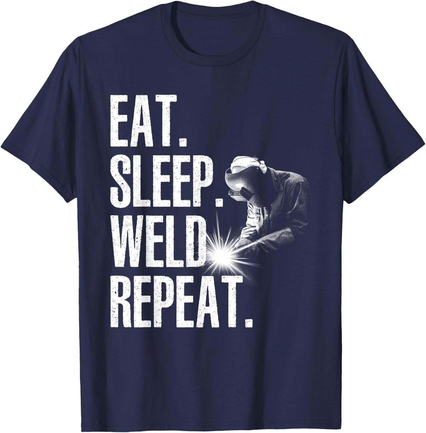 Cool Welding Design Women Welder Welding Weld Lover T-Shirt - T-Shirt | Navy