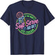 Volleyball Soft Serve Get Ice Cream Funny Player Women Kids T-Shirt - T-Shirt | Navy
