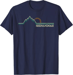 Shenandoah National Park Virginia Summer Camping T-Shirt - T-Shirt | Navy
