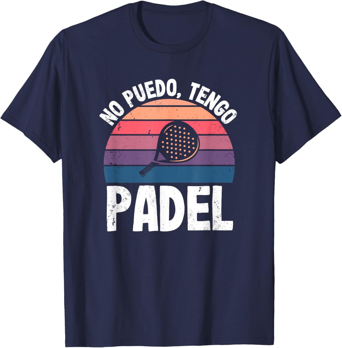 Padel Tennis Gift Padel Player I Can't I Have Padel T-Shirt - T-Shirt | Navy