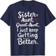 Mother's Day from Grandkids Sister Aunt Great Aunt T-Shirt - T-Shirt | Navy