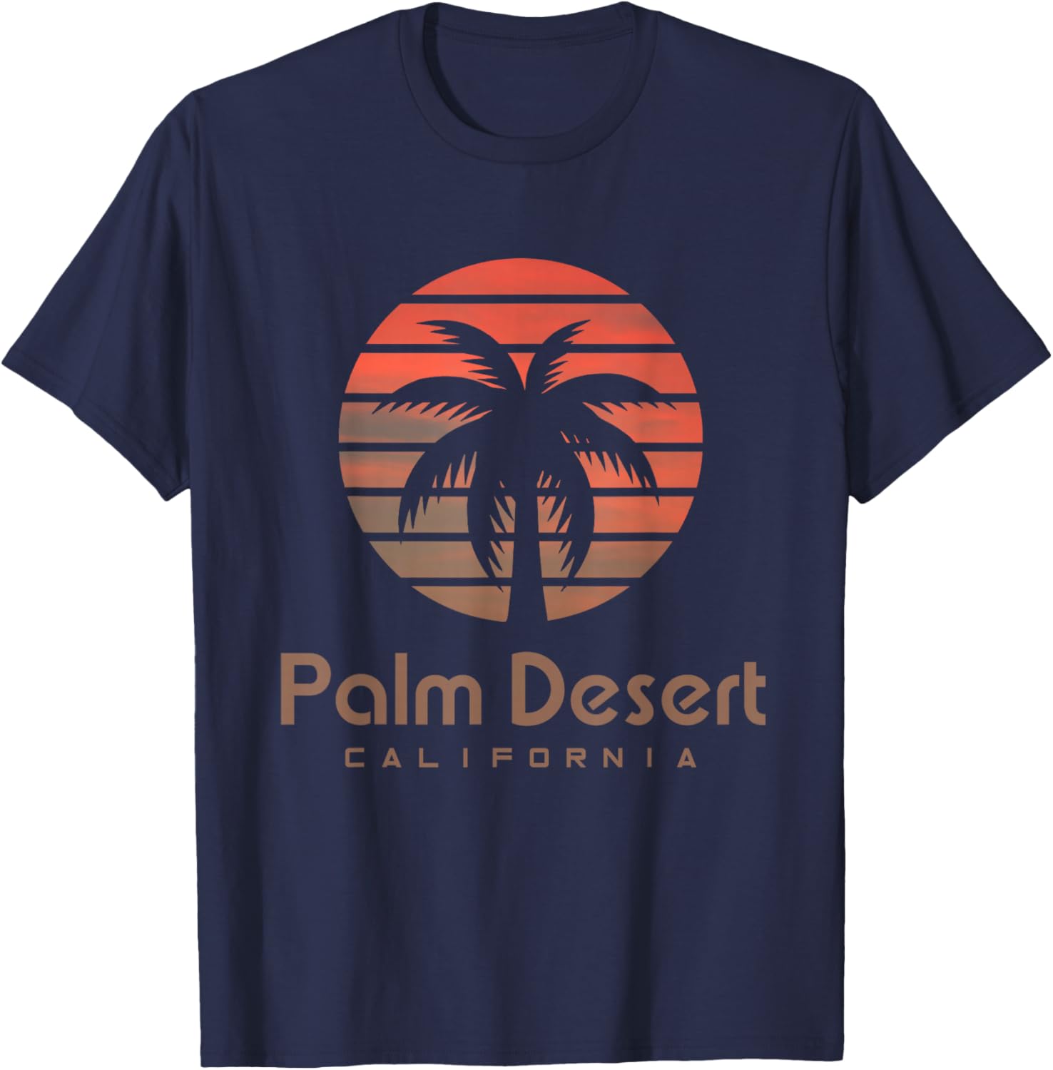 California Palm Desert T-Shirt - T-Shirt | Navy