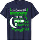 I Love Someone With Neurofibromatosis Awareness Green Ribbon T-Shirt - T-Shirt | Navy
