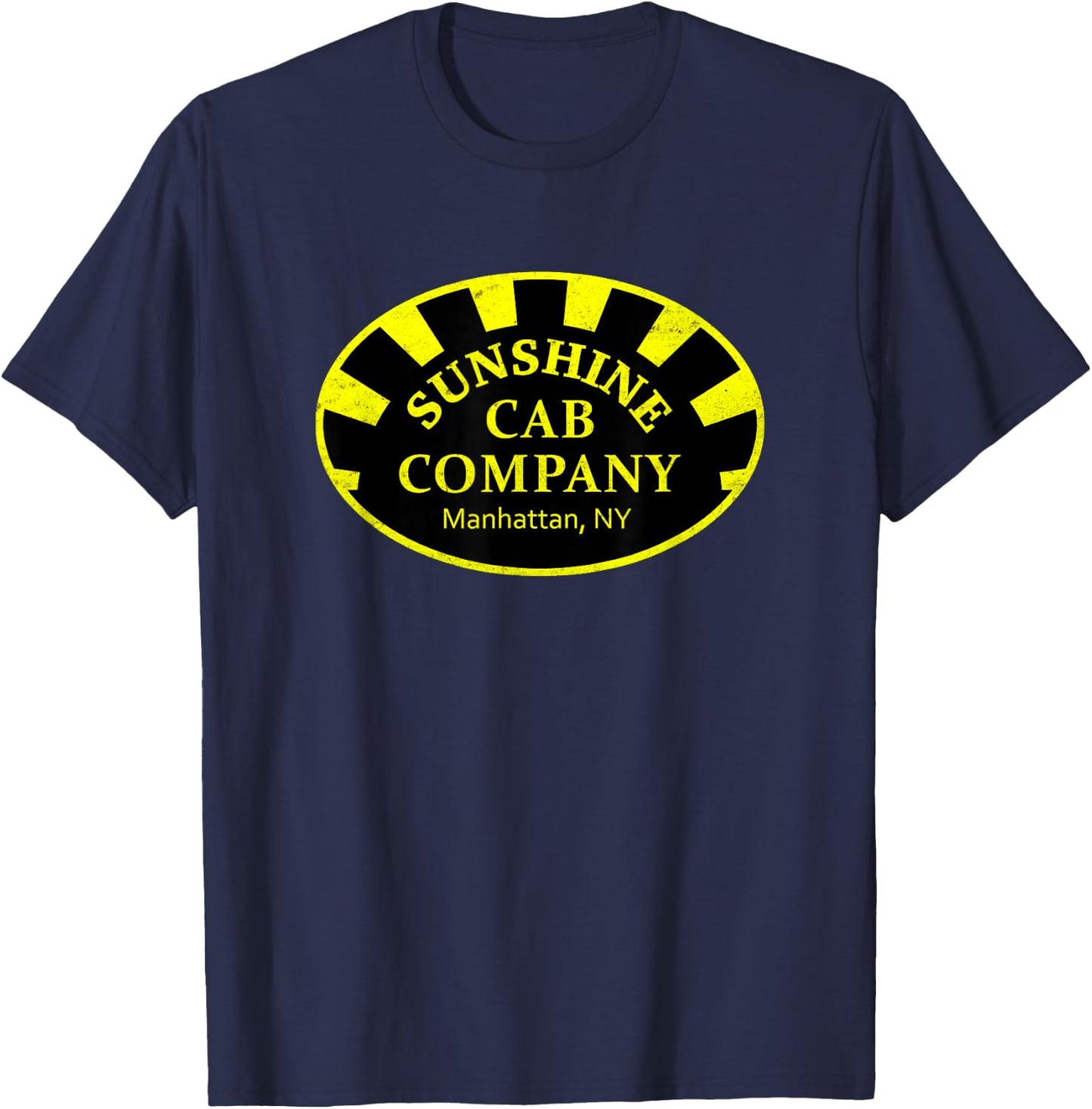 SUNSHINE Cab Company TAXI T-Shirt - T-Shirt | Navy