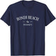 Bondi Beach Australia | Bondi Beach Sydney Australia Print T-Shirt - T-Shirt | Navy