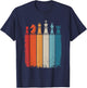Chess Player Vintage Chess Pieces T-Shirt - T-Shirt | Navy