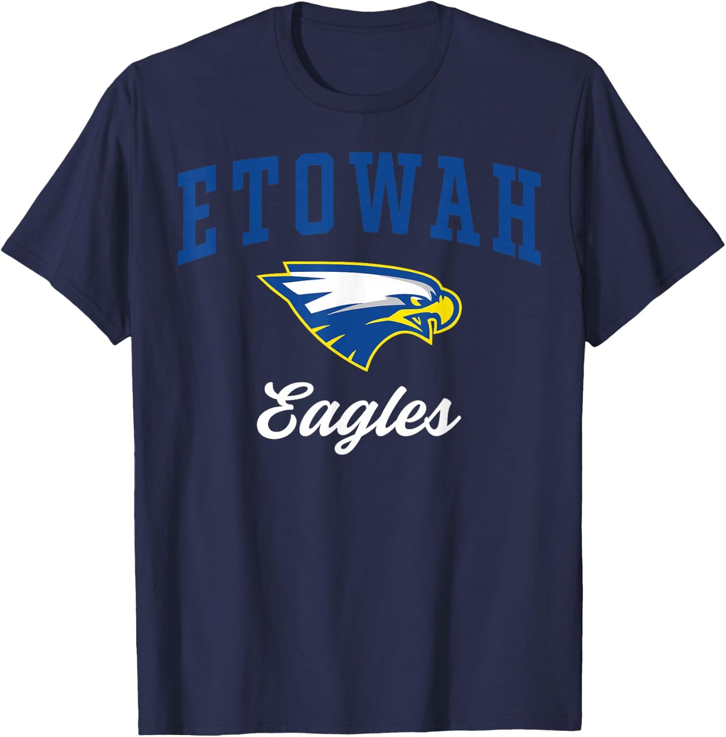 Etowah High School Eagles C3 T-Shirt - T-Shirt | Navy