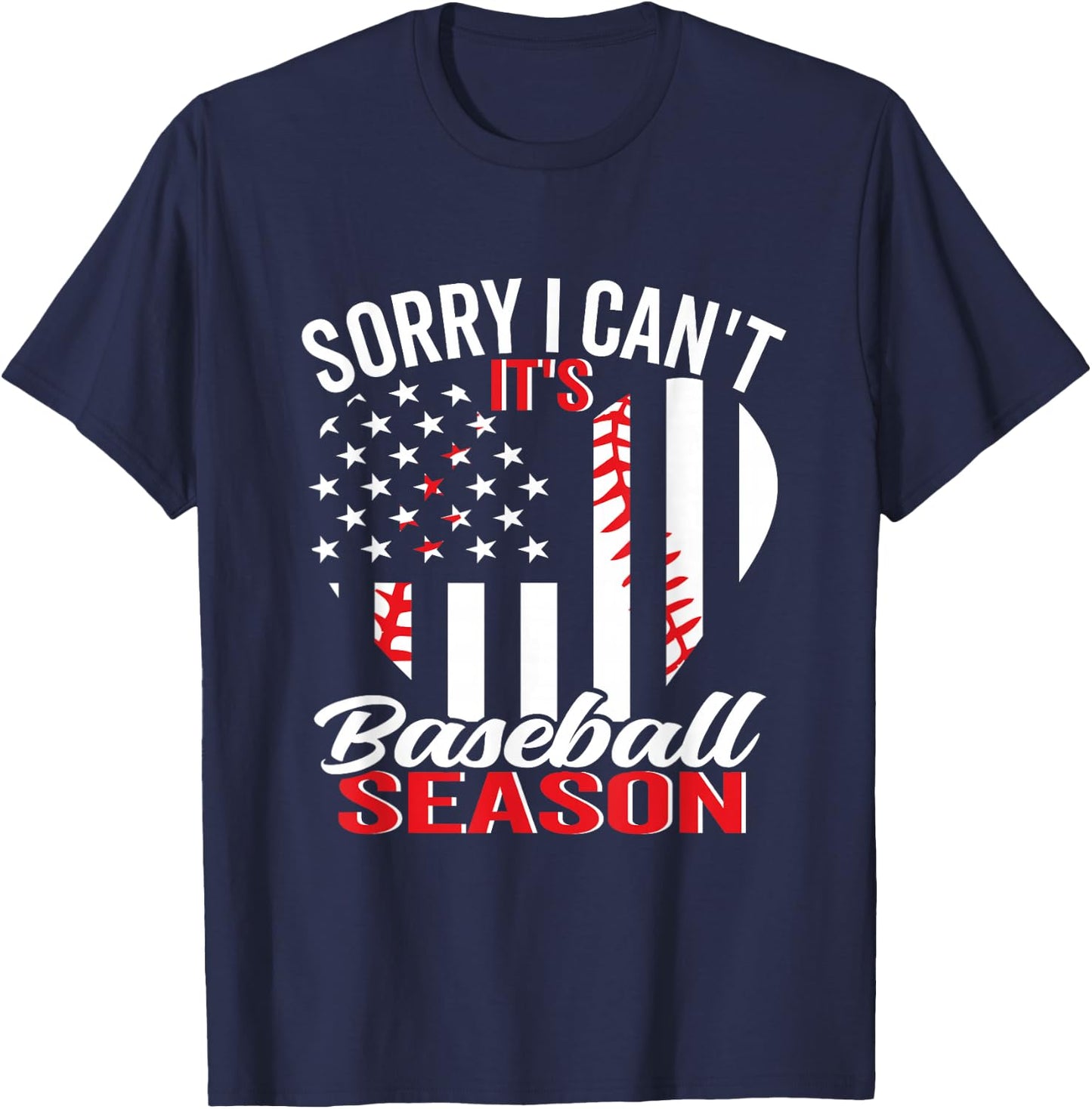 Baseball T-Shirt - T-Shirt | Navy