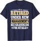 Retired Under New Management See Grandkids Retirement Men T-Shirt - T-Shirt | Navy