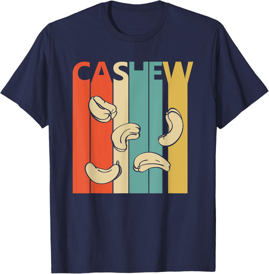 Vintage Cashew T-Shirt - T-Shirt | Navy