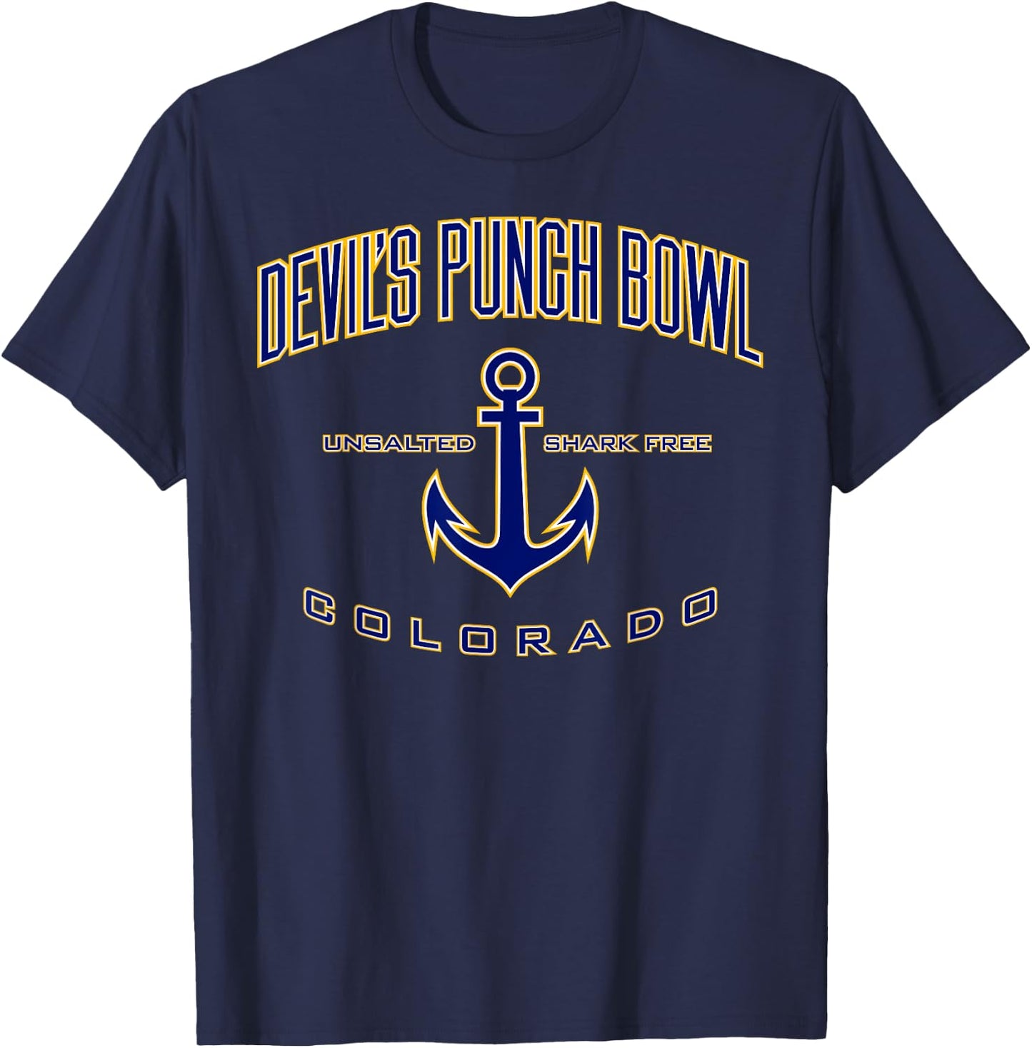 Devil's Punch Bowl Shirt , Men, Girls & Boys T-Shirt - T-Shirt | Navy