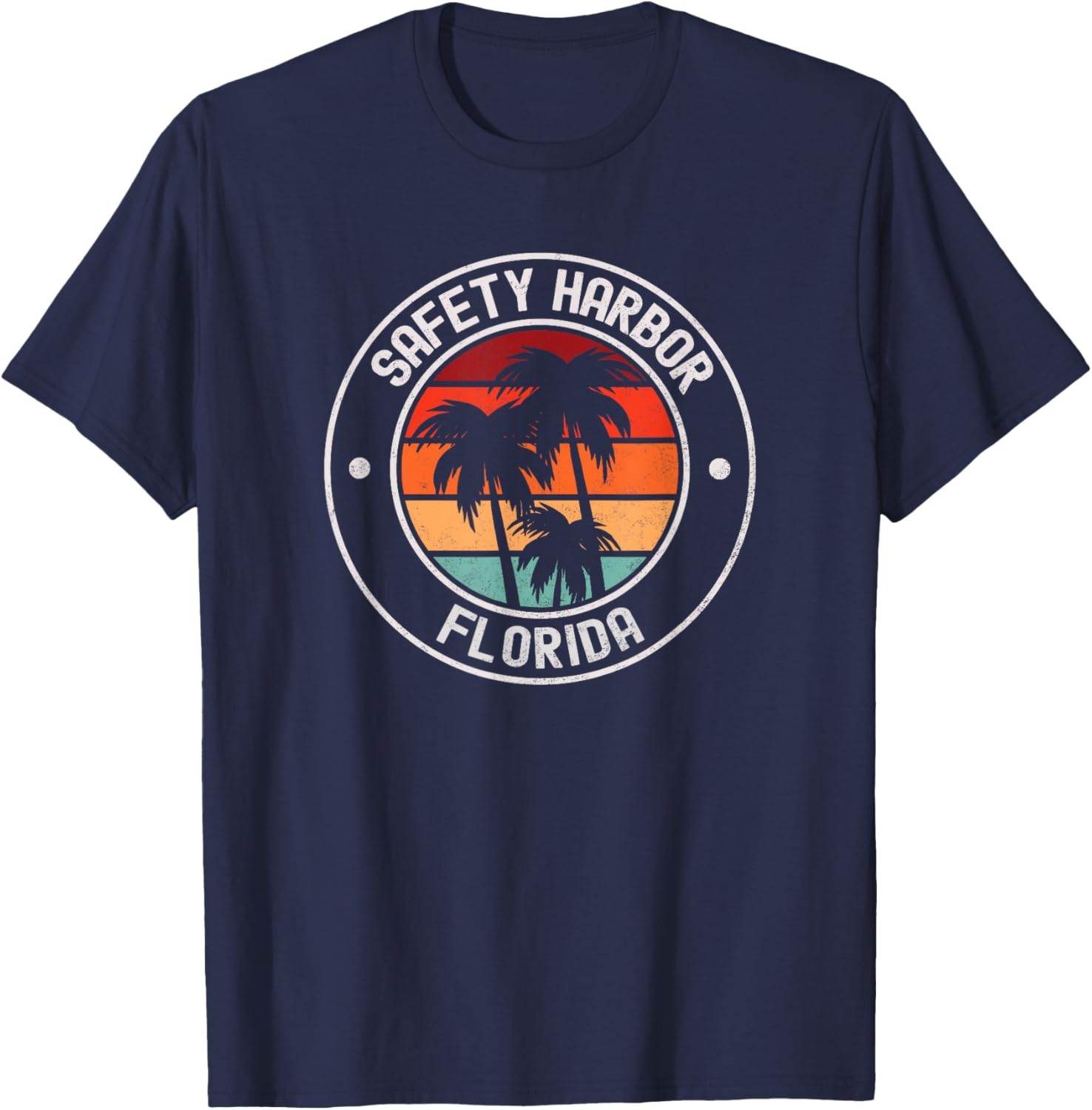 Safety Harbor Florida T-Shirt - T-Shirt | Navy