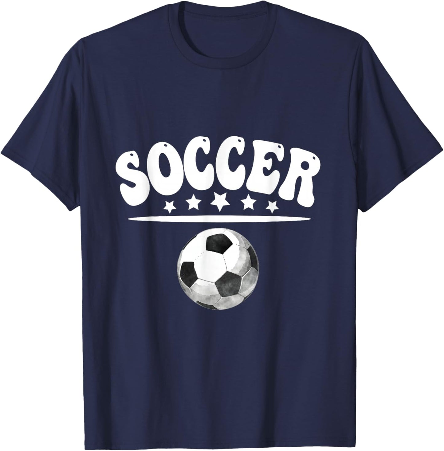 Soccer Is The Beautiful Game T-Shirt - T-Shirt | Navy