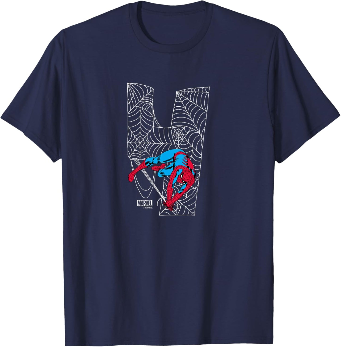 Kids Spider-Man - 4th Birthday T-Shirt - T-Shirt | Navy