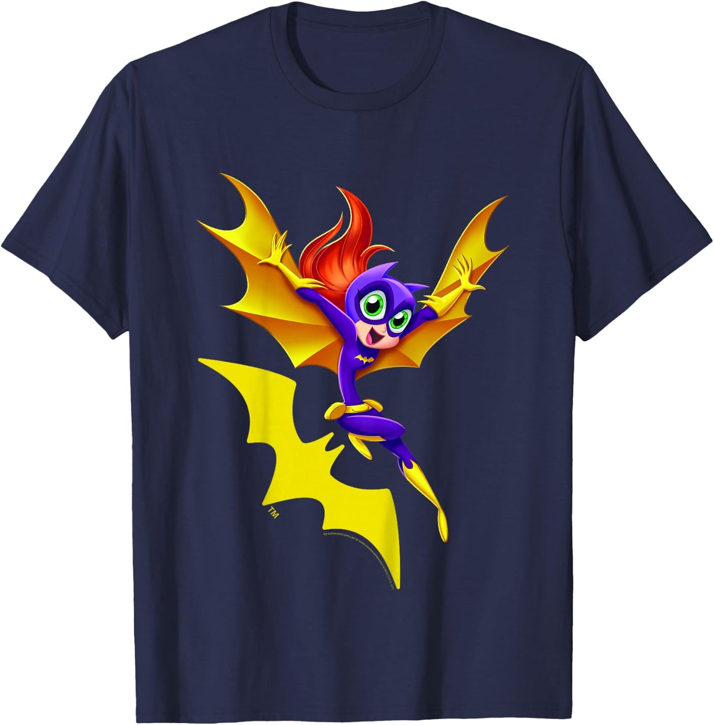 Kids DC Comics Super Hero Girls Batgirl T-Shirt - T-Shirt | Navy
