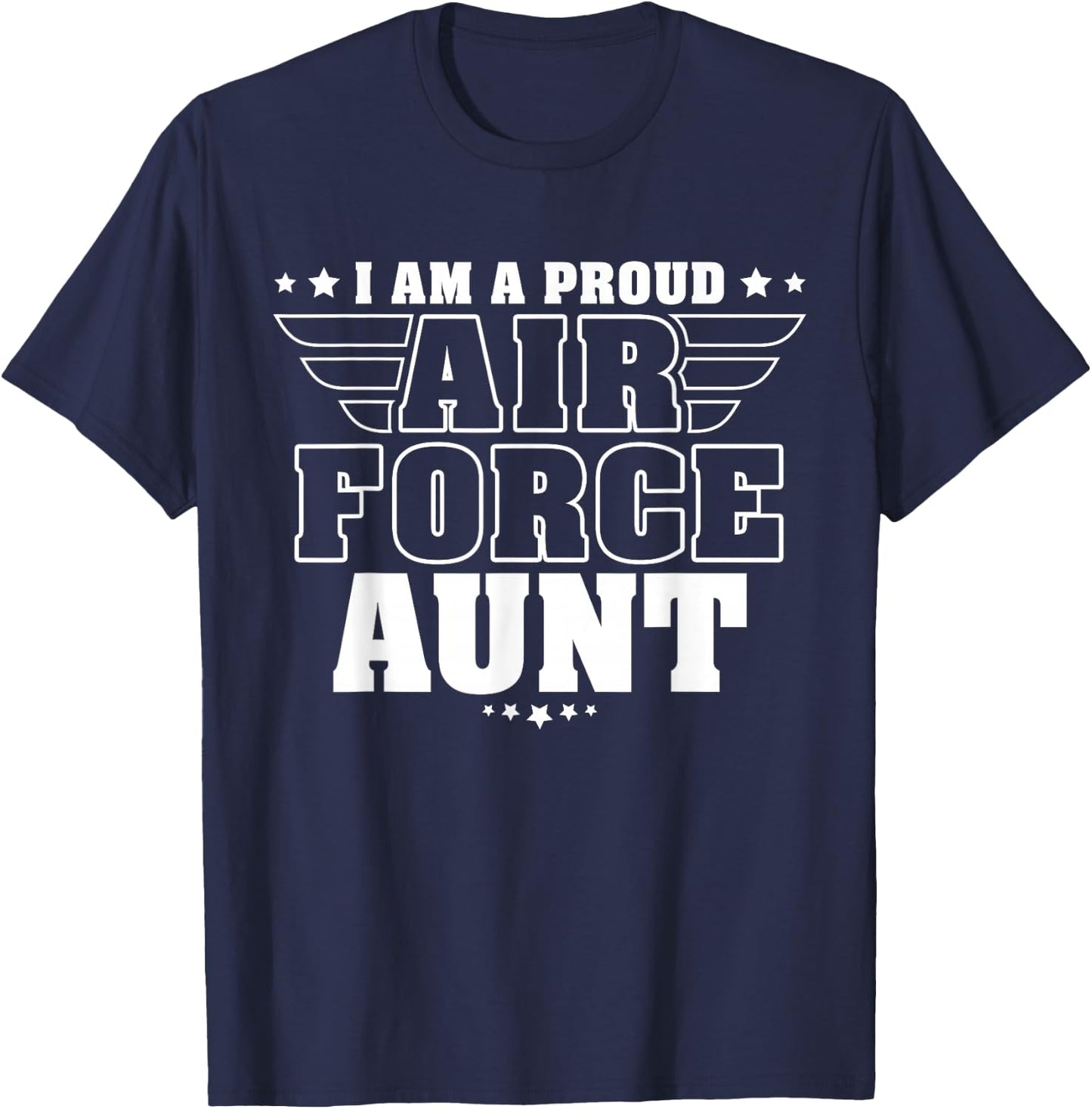 Ich Bin Eine Stolze Tante Einer Luftwaffe Soldiers [German Language] T-Shirt - T-Shirt | Navy