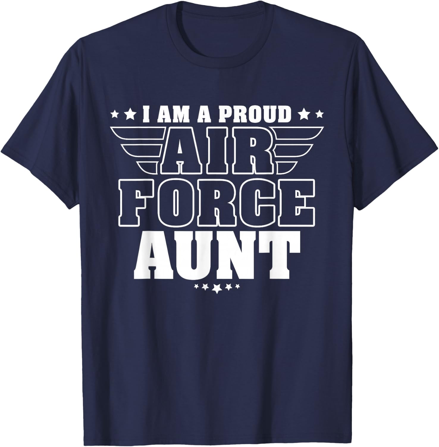 Ich Bin Eine Stolze Tante Einer Luftwaffe Soldiers [German Language] T-Shirt - T-Shirt | Navy